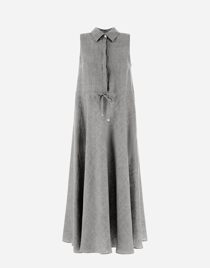 Herno RESORT DRESS IN NEW LINO Chantilly AB00005DR17105Z1985