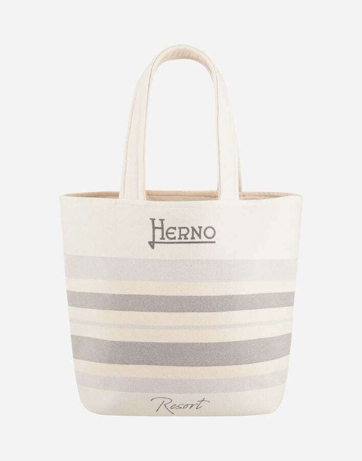 Herno RESORT BAG Grey/Cream BAG0001DR131999411