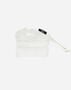 Herno COATED LACE AND GROSGRAIN VISOR White BER00032D125841000