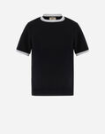 Herno CASUAL SATIN T-SHIRT Black BL000003D125069300