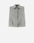 Herno RESORT BLOUSE IN NEW LINO Chantilly BL00004DR17105Z1985