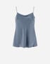 Herno RESORT TOP IN SATIN EFFECT Denim BL00007DR125469121