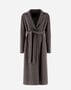 Herno COAT IN WARM TOP CLOTH Iron CA000534D334139487