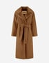 Herno COAT IN SOFT FAUX FUR Camel CA000543D124222157
