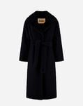 Herno COAT IN SOFT FAUX FUR Black CA000543D124229300