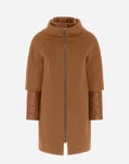 Herno COAT IN LUXURY WOOL AND NYLON ULTRALIGHT Camel CA000544D333132157