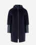 Herno COAT IN LUXURY WOOL AND NYLON ULTRALIGHT Navy Blue CA000544D333139200