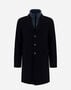 Herno COAT IN CASHMERE AND NYLON ULTRALIGHT Blue Dark CA0091U380209290