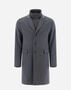 Herno COAT IN CASHMERE AND NYLON ULTRALIGHT Grey CA0091U380209480