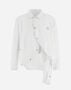 Herno GLOBE SHIRT IN RECYCLED TWILL White CM000001X125101000