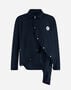 Herno GLOBE SHIRT IN RECYCLED TWILL Blue CM000001X125109201