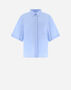 Herno COTTON SHORT-SLEEVED SHIRT Light Blue CM000002D131769006