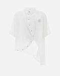 Herno GLOBE SHIRT IN ECO COTTON FEEL White CM000002X12667S1000