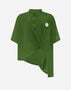Herno GLOBE SHIRT IN ECO COTTON FEEL Garden Green CM000002X12667S7403