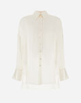 Herno RESORT SHIRT IN EVER VISCOSE White CM00004DR126611000