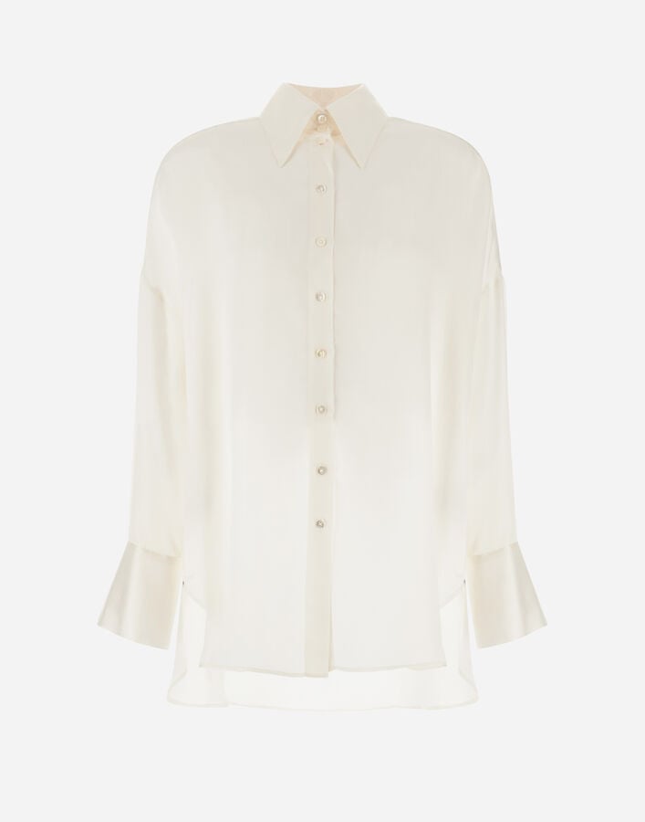 Herno RESORT SHIRT IN EVER VISCOSE White CM00004DR126611000