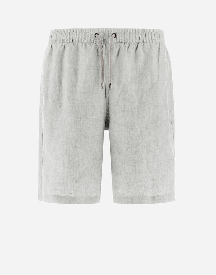 Herno RESORT SWIM SHORTS IN NEW LINO Chantilly CST0001UR17105Z1985