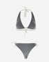 Herno RESORT SWIMSUIT IN LYCRA Light Grey CST0003DR520919406