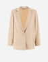 Herno RESORT BLAZER IN SATIN EFFECT Chantilly GA00006DR125461987