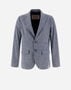 Herno RESORT BLAZER IN COTTON-EFFECT DENIM Navy Blue GA00014UR131919200
