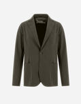 Herno BLAZER IN NON-WASHED LIGHT SCUBA Light Military GA000157U12359S7730