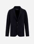 Herno BLAZER IN NON-WASHED LIGHT SCUBA Black GA000157U12359S9300