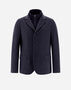 Herno BLAZER IN NEW CASHMERE AND NYLON ULTRALIGHT Navy Blue GA000161U381039200