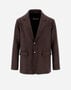 Herno BLAZER IN HOUNDSTOOTH FANTASY AND ECOAGE Blue/Beige GA000174U33436R9221