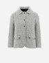Herno TREND TWEED JACKET White GA000253D131731000