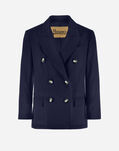 Herno LIGHT LINEN BLAZER Navy Blue GA000259D171319200