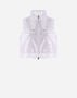 Herno COATED LACE AND GROSGRAIN SLEEVELESS JACKET White GA000263D125841000