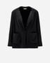 Herno CASUAL SATIN BLAZER Black GA000268D125069300