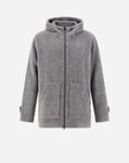 Herno RESORT JACKET IN FOG WOOL Light Grey GC00009UR333739433