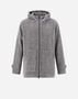 Herno RESORT JACKET IN FOG WOOL Light Grey GC00009UR333739433