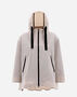 Herno CITY LIFE AND NYLON ULTRALIGHT JACKET Pewter GC000449D125689403