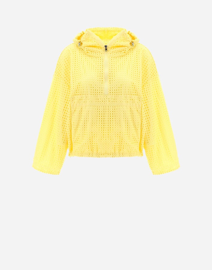 Herno SPRING LACE AND ECOAGE A-LINE JACKET Lemon Yellow GC000453D125753112