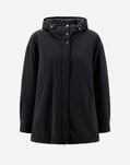 Herno RESORT A-SHAPE JACKET IN PONENTE Black GC00060DR12387S9300