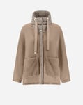 Herno RESORT JACKET IN SOFT PONCHO & NYLON ULTRALIGHT Chantilly GC00061DR333711982