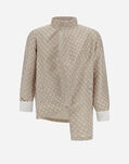 Herno GLOBE BOMBER JACKET IN PHOTOCROMATIC MONOGRAM Light Beige GI000014X12671J1980