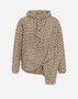 Herno GLOBE PARKA IN ECO MONOGRAM Light Beige GI000015X12668P1980