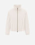 Herno NEW TECHNO TAFFETA' BOMBER JACKET Grey Pearl GI000233D124839402