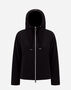 Herno SUEDE EFFECT BOMBER JACKET Black GI000243D124549300