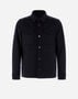 Herno SHIRT IN NEW WOOL CASHMERE Navy Blue GI000312U333189200