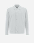 Herno SHIRT IN ESSENCE Ice GI000318U12301S1250