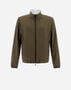 Herno REVERSIBLE MILLIONAIRE MICROFIBRE AND ECOAGE BOMBER JACKET Light Military GI000383U132207730