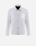 Herno REVERSIBLE MILLIONAIRE MICROFIBRE AND ECOAGE SHIRT White GI000384U132201000