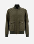 Herno BOMBER JACKET IN LIGHT COTTON STRETCH Light Military GI000385U131647730