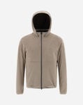 Herno SUEDE-LOOK BOMBER JACKET Light Taupe GI000406U124542600