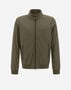 Herno ECOAGE BOMBER JACKET WITH BAND COLLAR Green/Beige GI000414U124567720