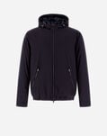 Herno RESORT BOMBER JACKET IN PONENTE Dark Blue GI00042UR12387S9280